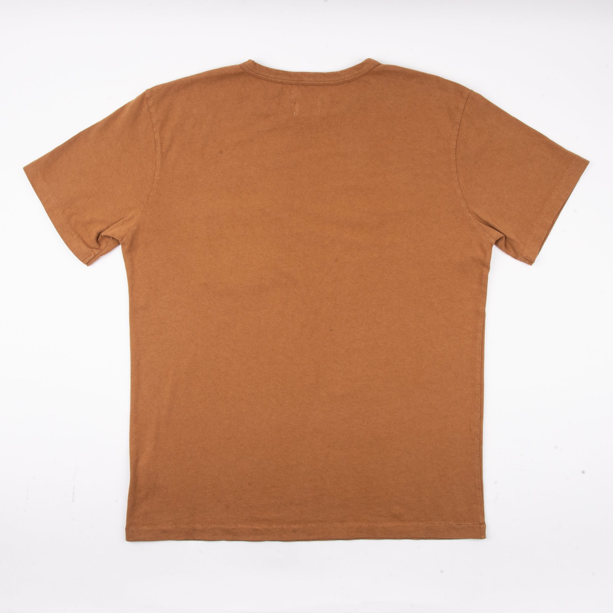 9 OUNCE POCKET T-SHIRT - TOBACCO