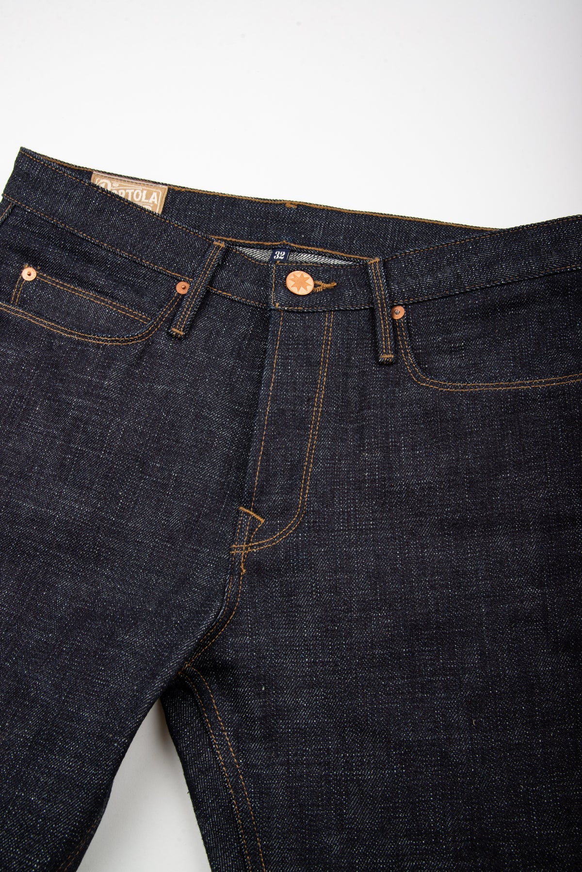 Portola Classic Taper 17 ounce Indigo Denim