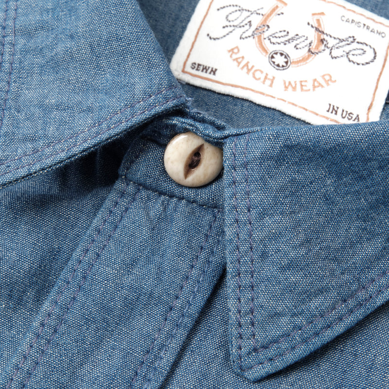 MONDERN WESTERN SS CHAMBRAY