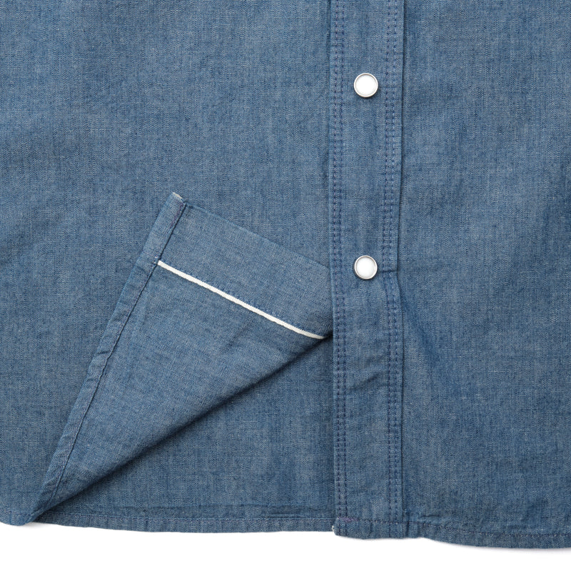 MONDERN WESTERN SS CHAMBRAY