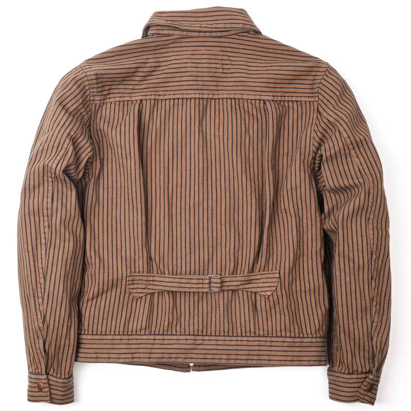 CD-4 BROWN HERRINGBONE