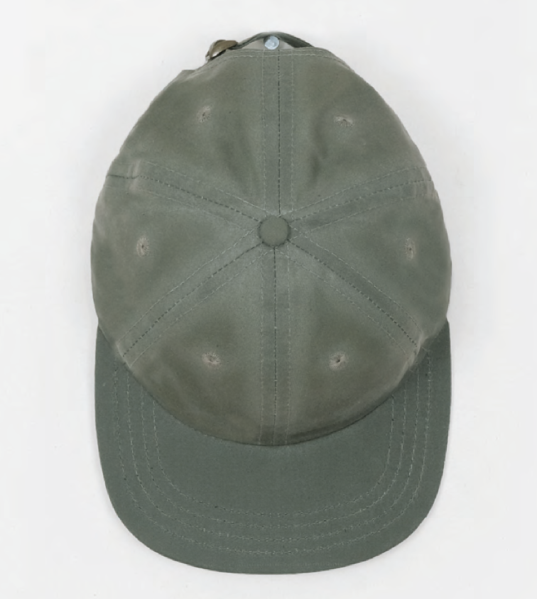 Wax Cotton Baseball Cap - Moss