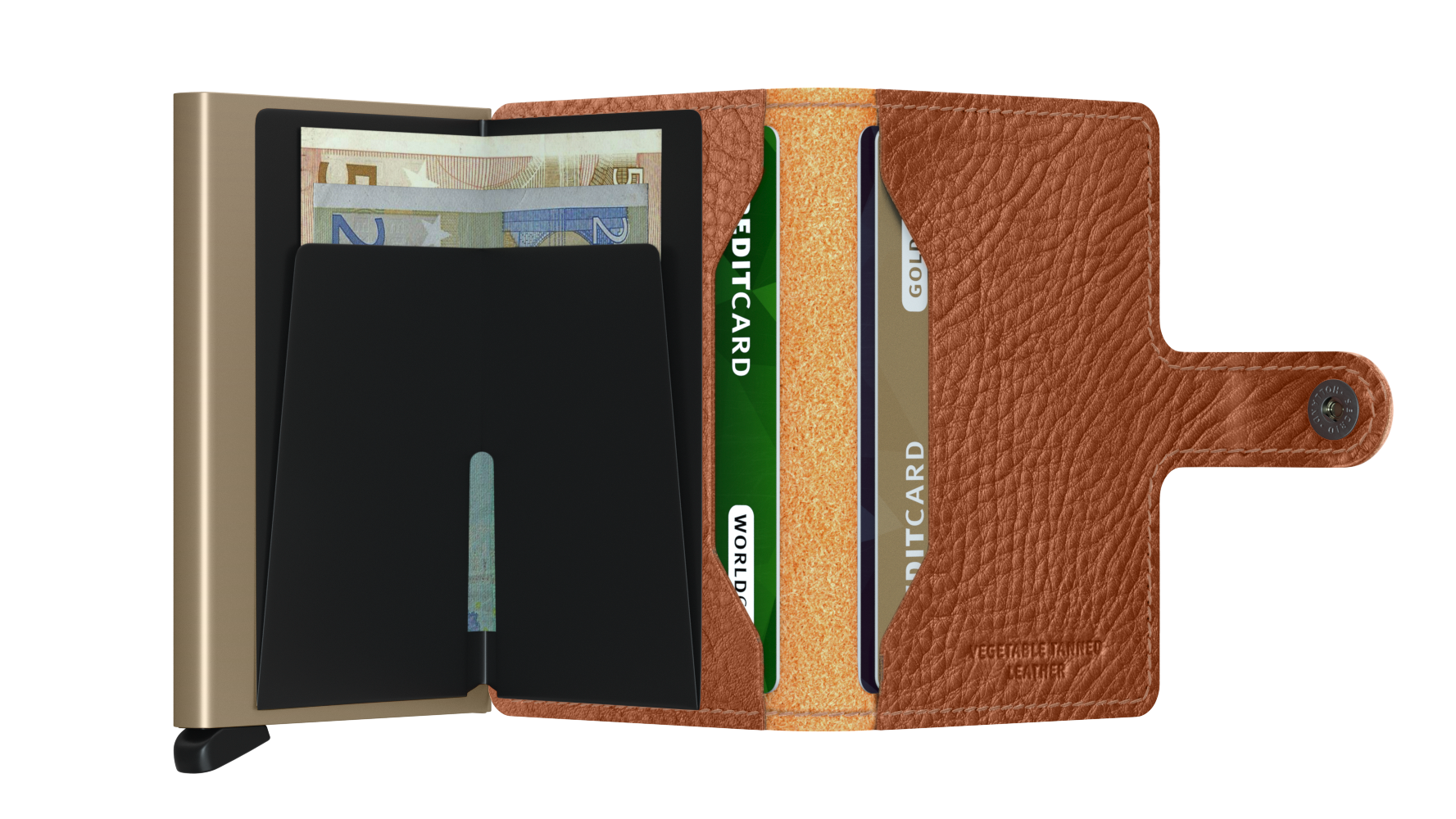 Miniwallet- Veg Caramello-Sand