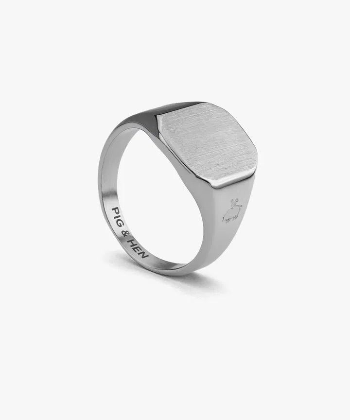 Signet Ring 16mm Classic Silver