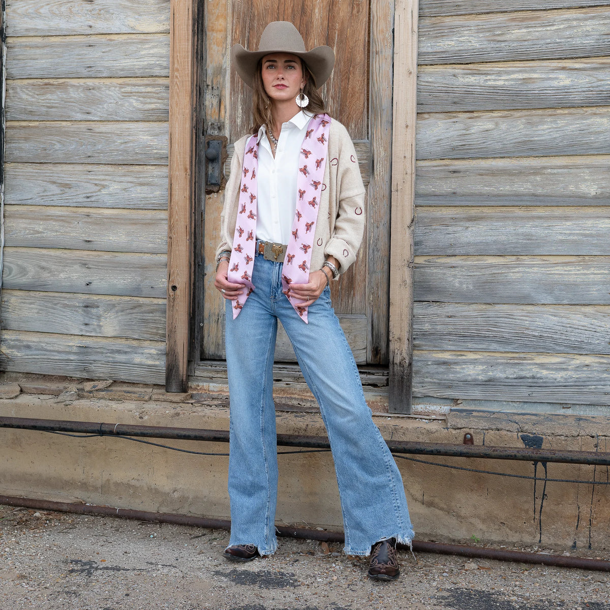 BOLI™ - Preppy Saddle - Pink/Brown