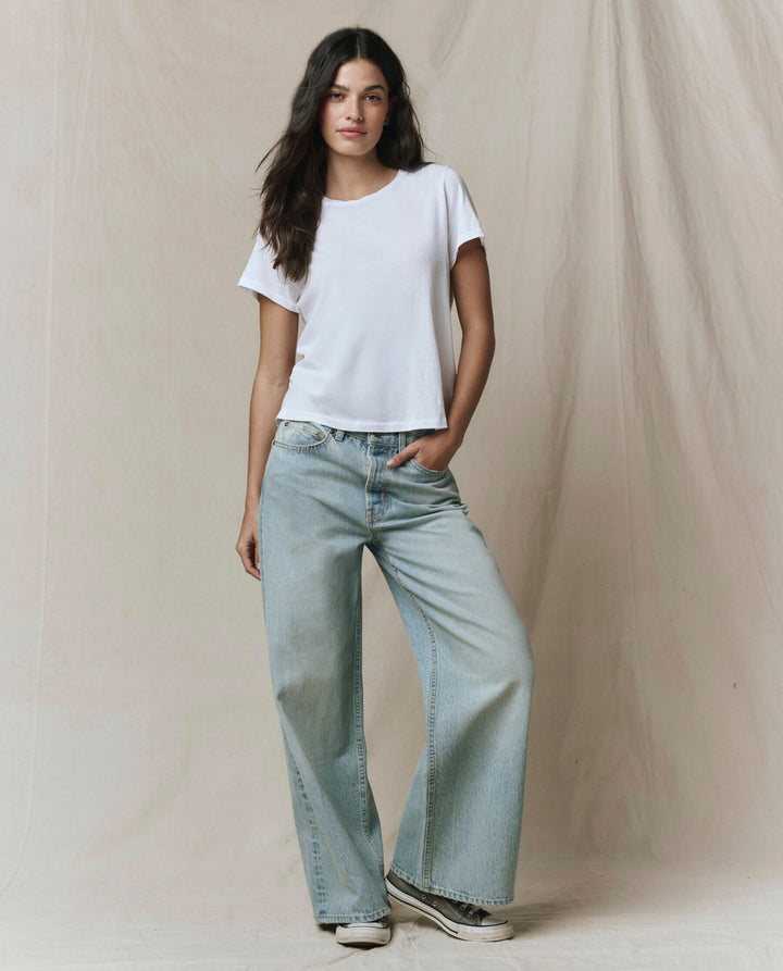 The Little Tee. True White.