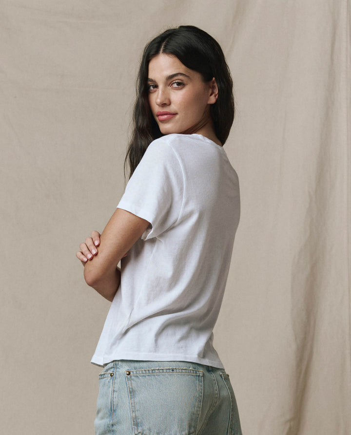 The Little Tee. True White.