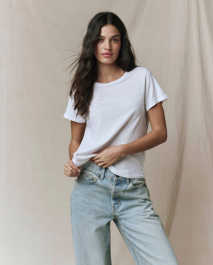 The Little Tee. True White.