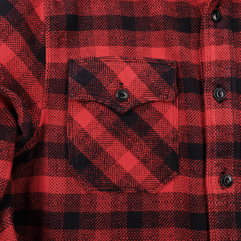 Scout Furnace Red Plaid