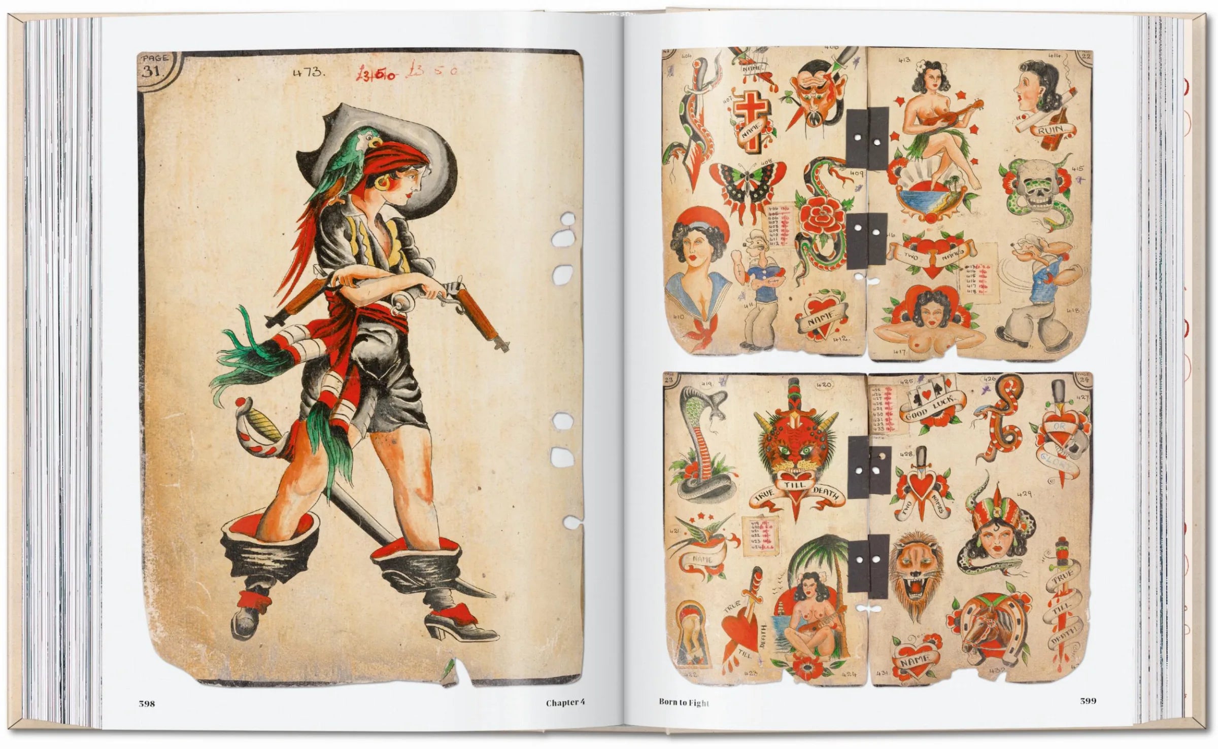 TATTOO. 1730s-1970s. Henk Schiffmacher’s Private Collection. 40th Ed.
