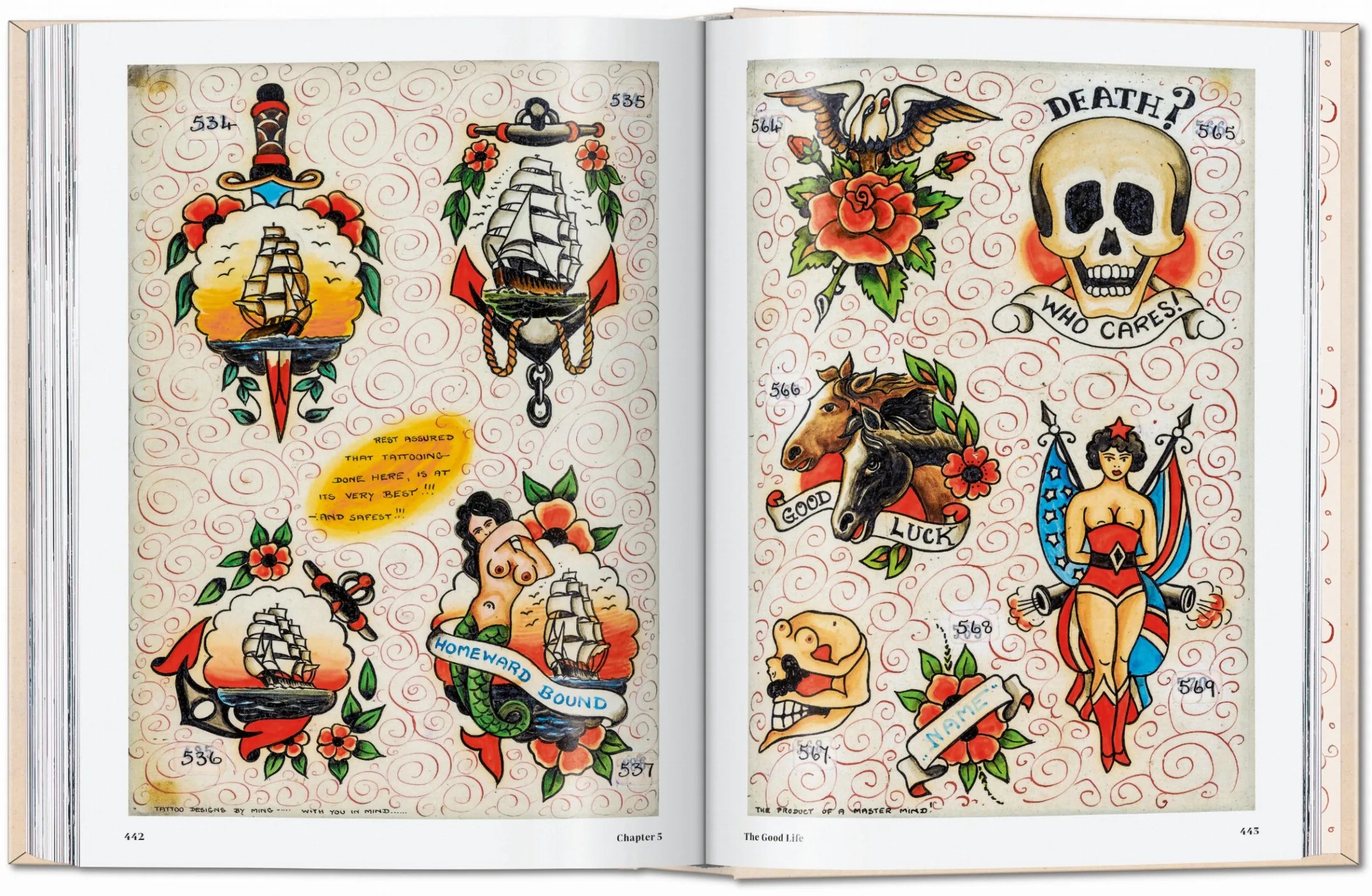 TATTOO. 1730s-1970s. Henk Schiffmacher’s Private Collection. 40th Ed.