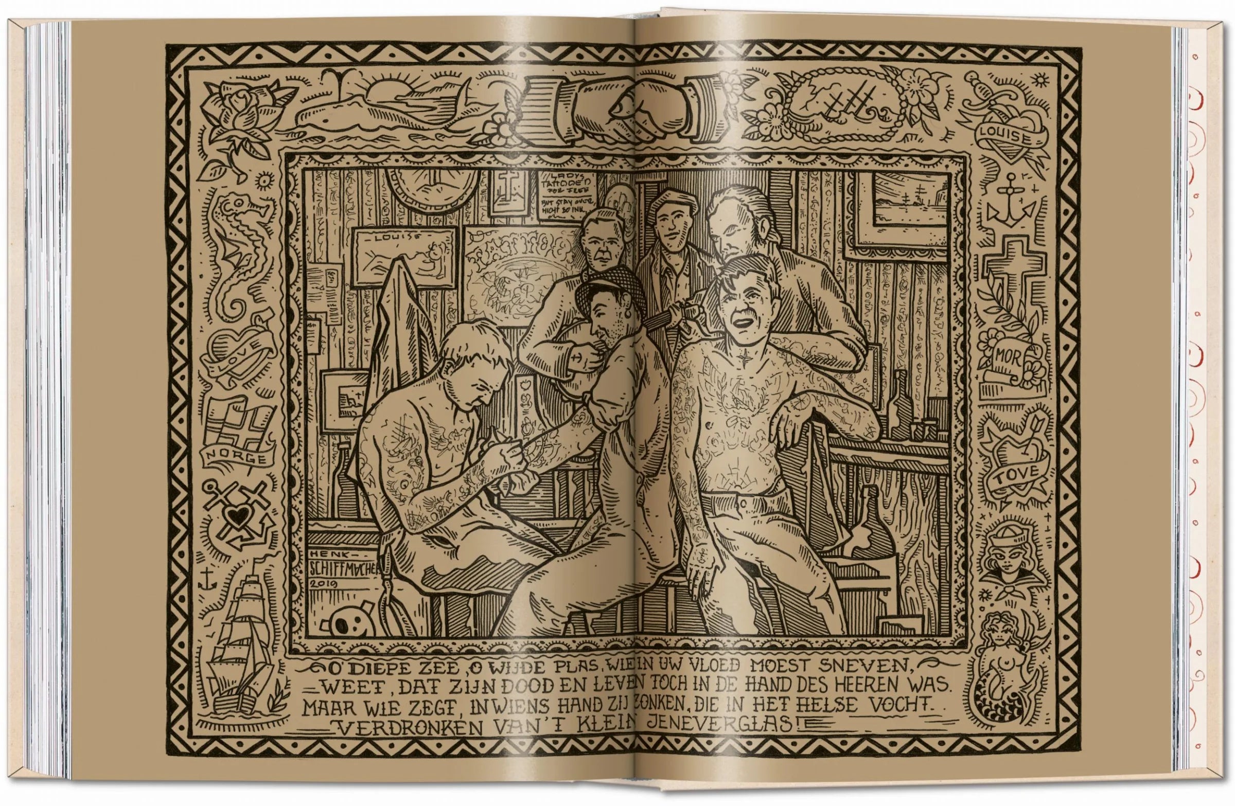 TATTOO. 1730s-1970s. Henk Schiffmacher’s Private Collection. 40th Ed.