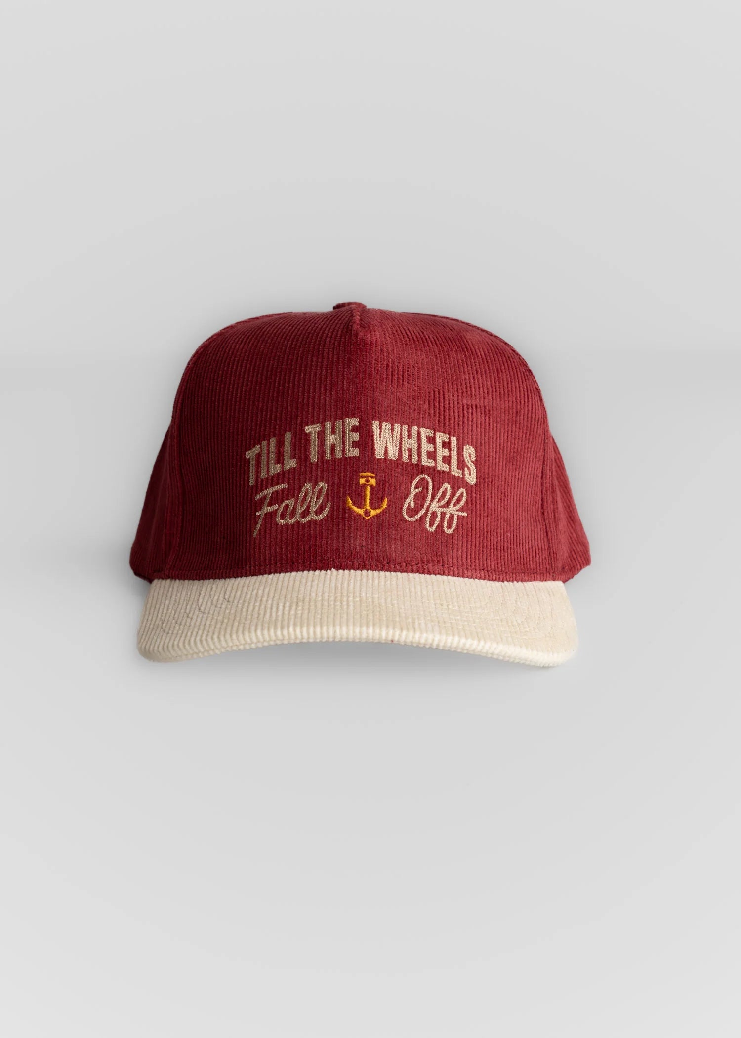 Till The Wheels Hat-Oxblood