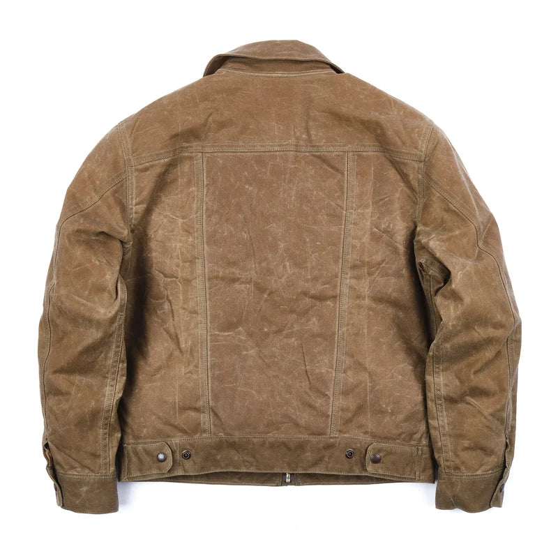 FARO JACKET 10 OUNCE TOBACCO WAXED CANVAS