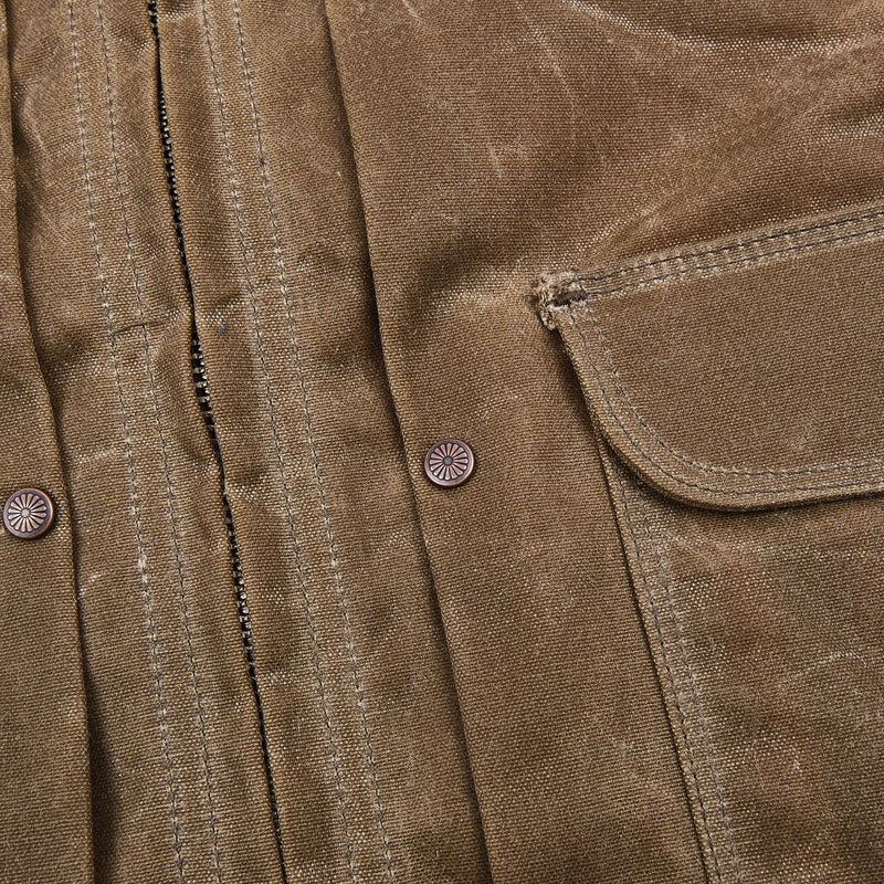 FARO JACKET 10 OUNCE TOBACCO WAXED CANVAS