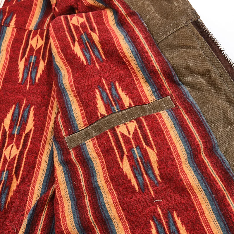 FARO JACKET 10 OUNCE TOBACCO WAXED CANVAS