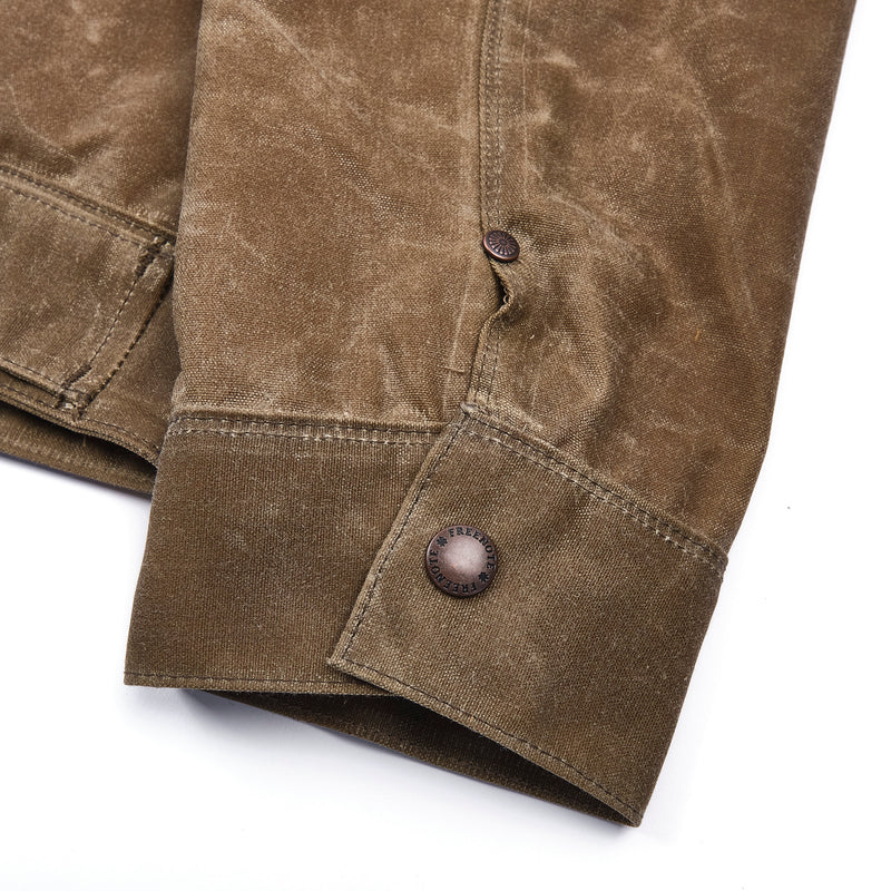 FARO JACKET 10 OUNCE TOBACCO WAXED CANVAS