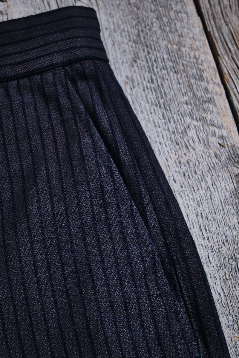 DECK PANT - INDIGO HERRINGBONE DOBBY