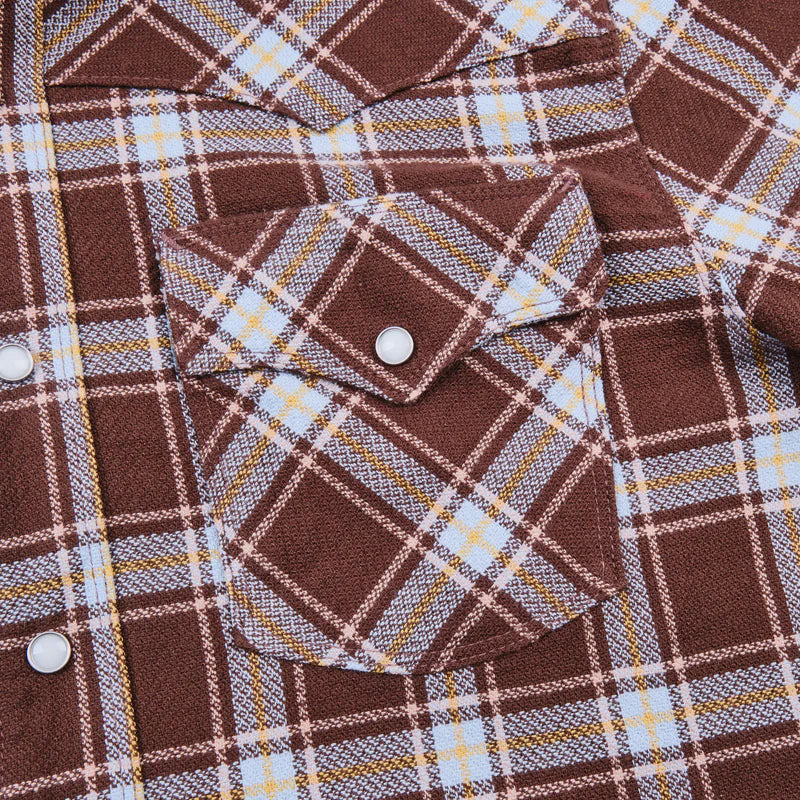 WESTERN SCOUT - BROWN PLAID