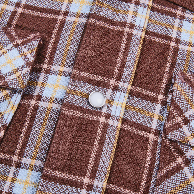 WESTERN SCOUT - BROWN PLAID