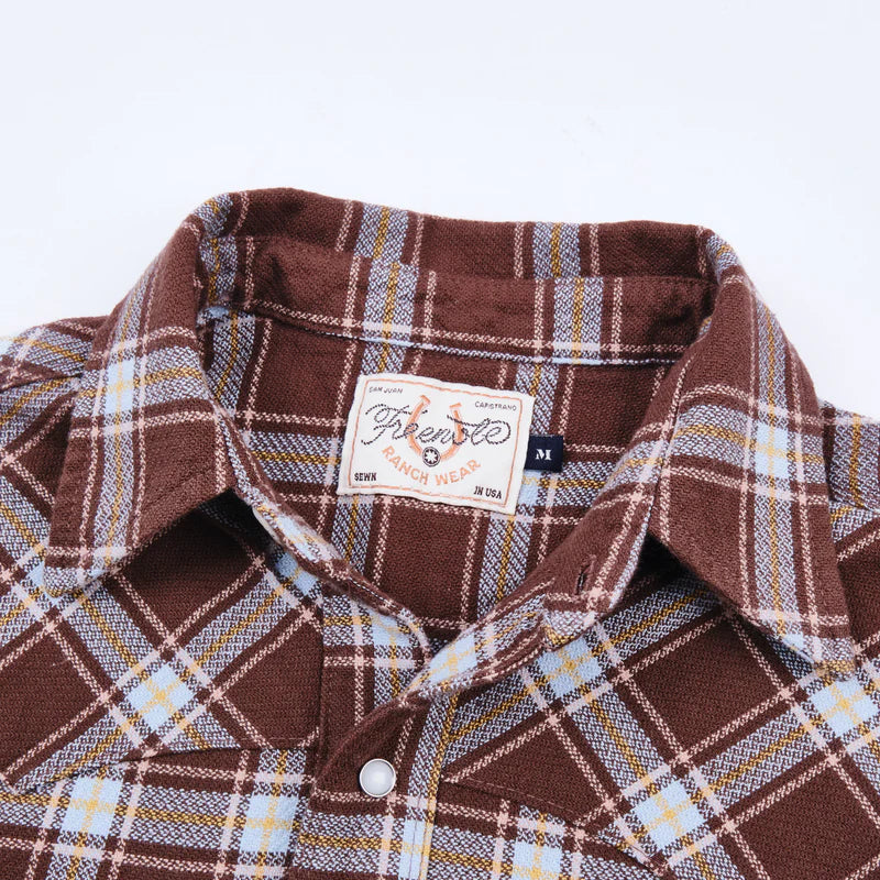 WESTERN SCOUT - BROWN PLAID