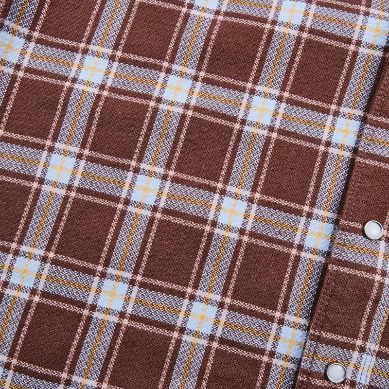 WESTERN SCOUT - BROWN PLAID