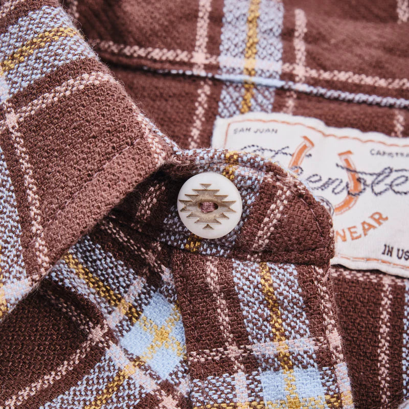 WESTERN SCOUT - BROWN PLAID