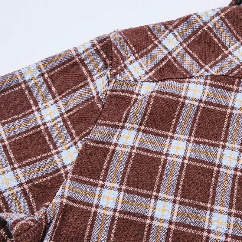 WESTERN SCOUT - BROWN PLAID