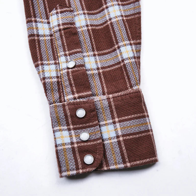 WESTERN SCOUT - BROWN PLAID