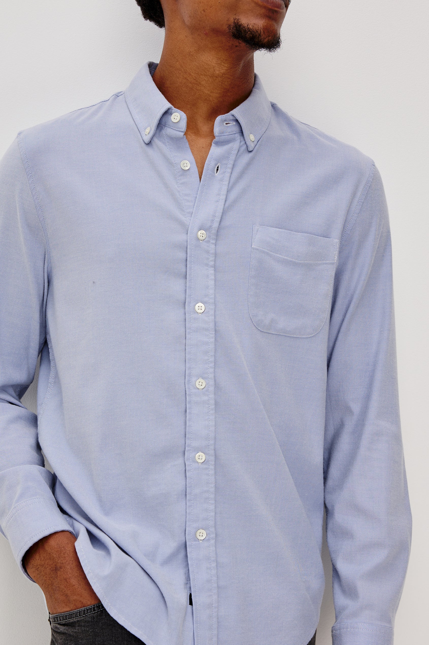 Vance Shirt - Blue Oxford