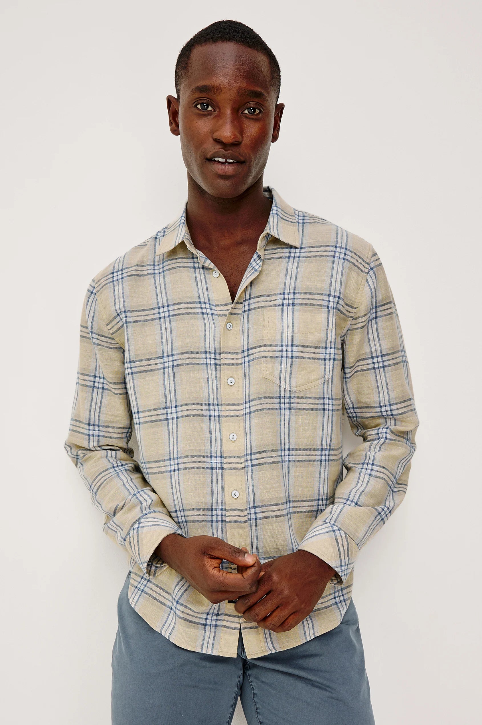 Wyatt Shirt - Horizon Silver Mist