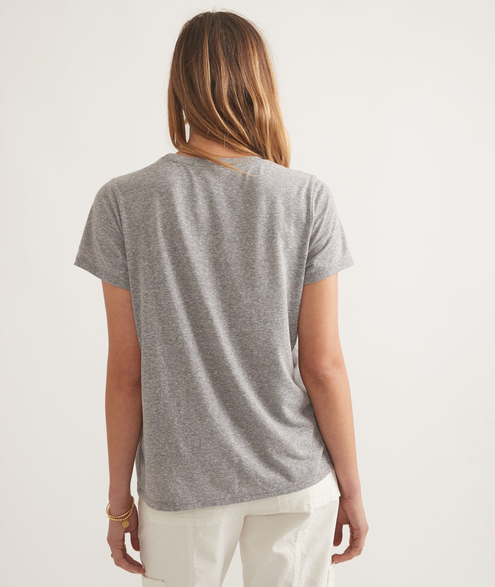 Easy Crew Tee - Heather Grey