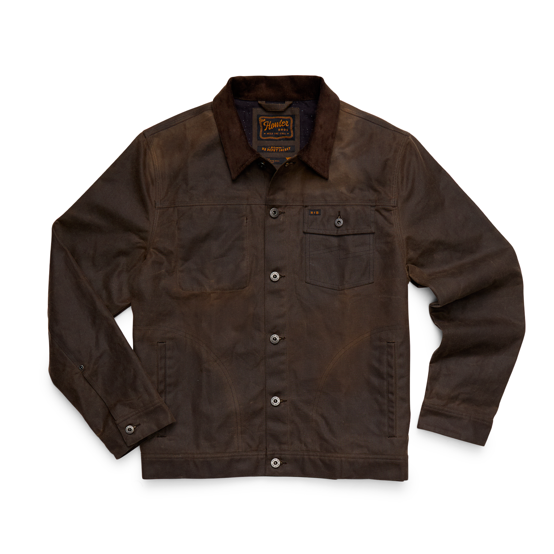 Waxed Depot Jacket - Bark