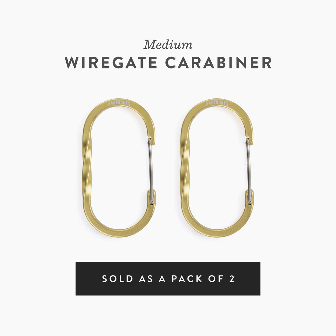 WIREGATE CARABINER - Medium