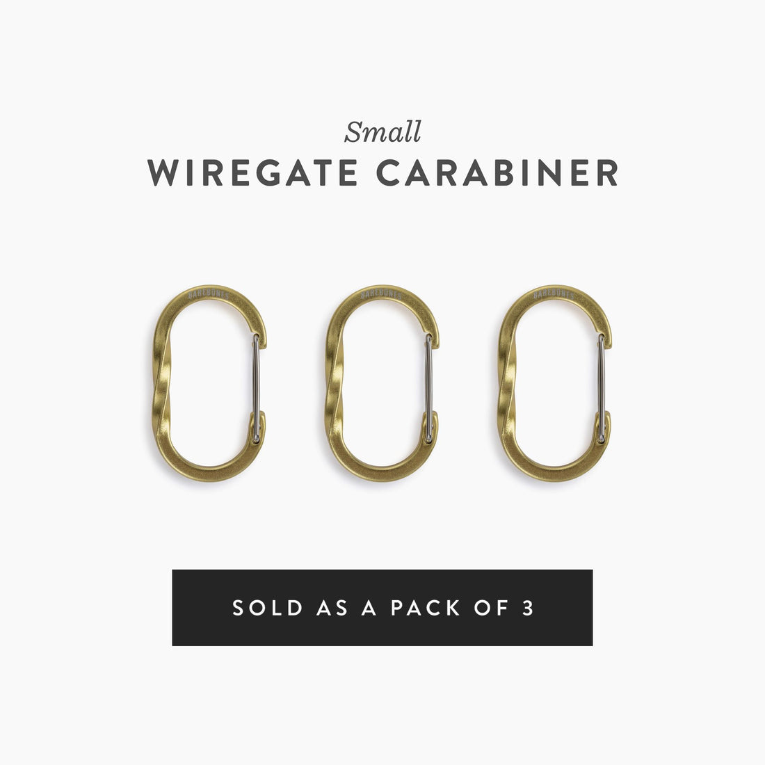 WIREGATE CARABINERS