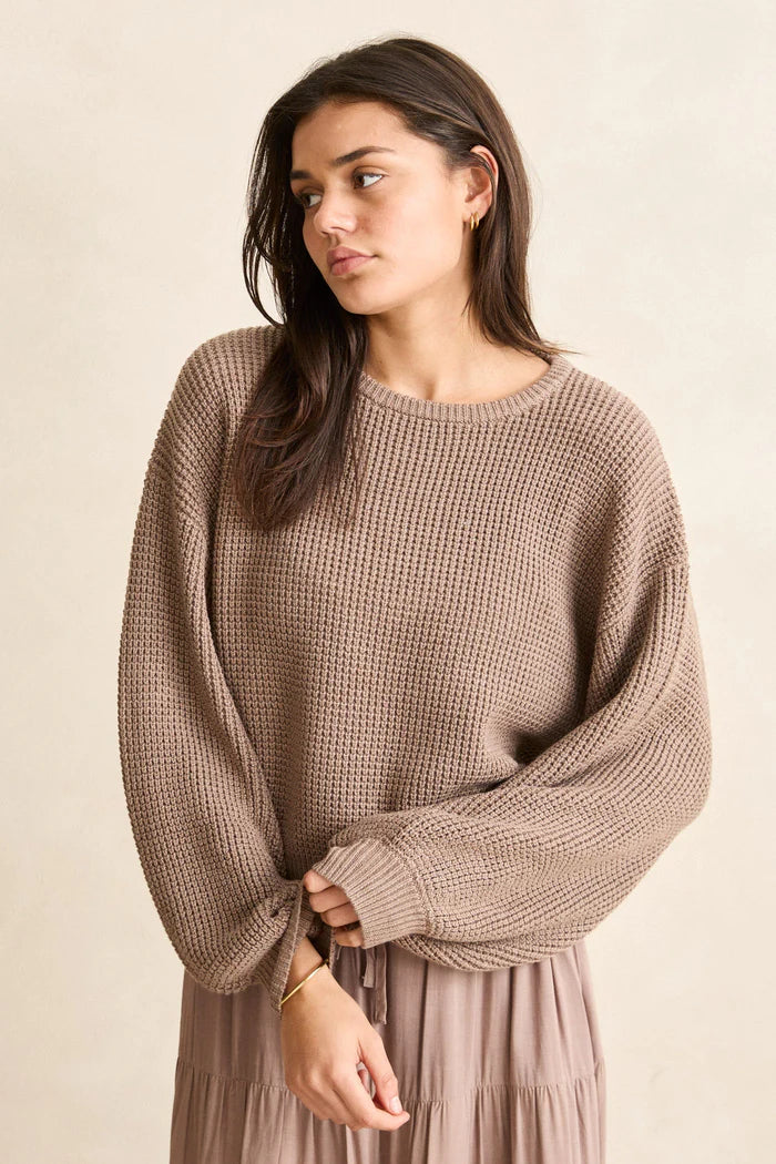 Classic Knit Jumper - Taupe