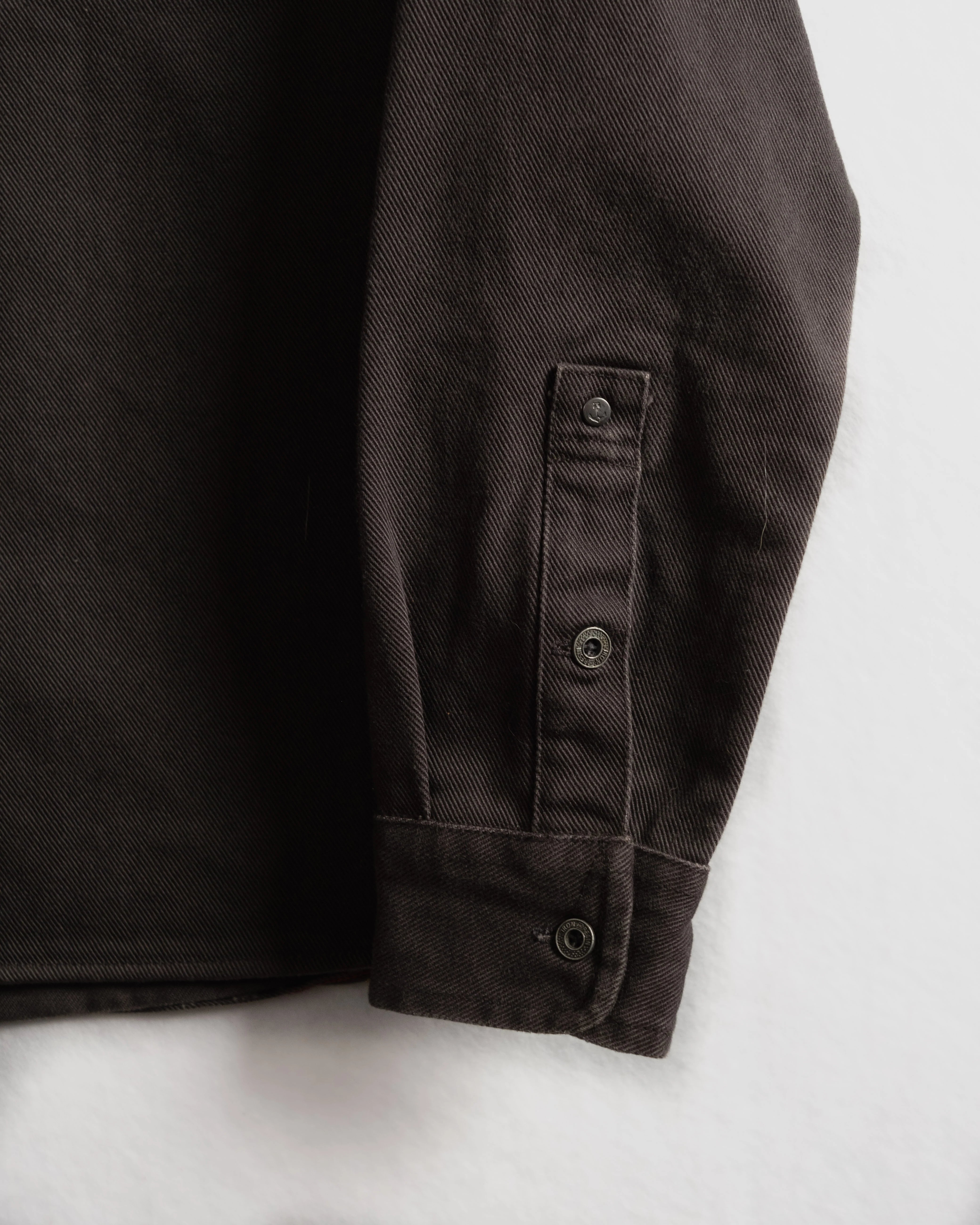 Workshop Heavy Twill Shirt - Charcoal