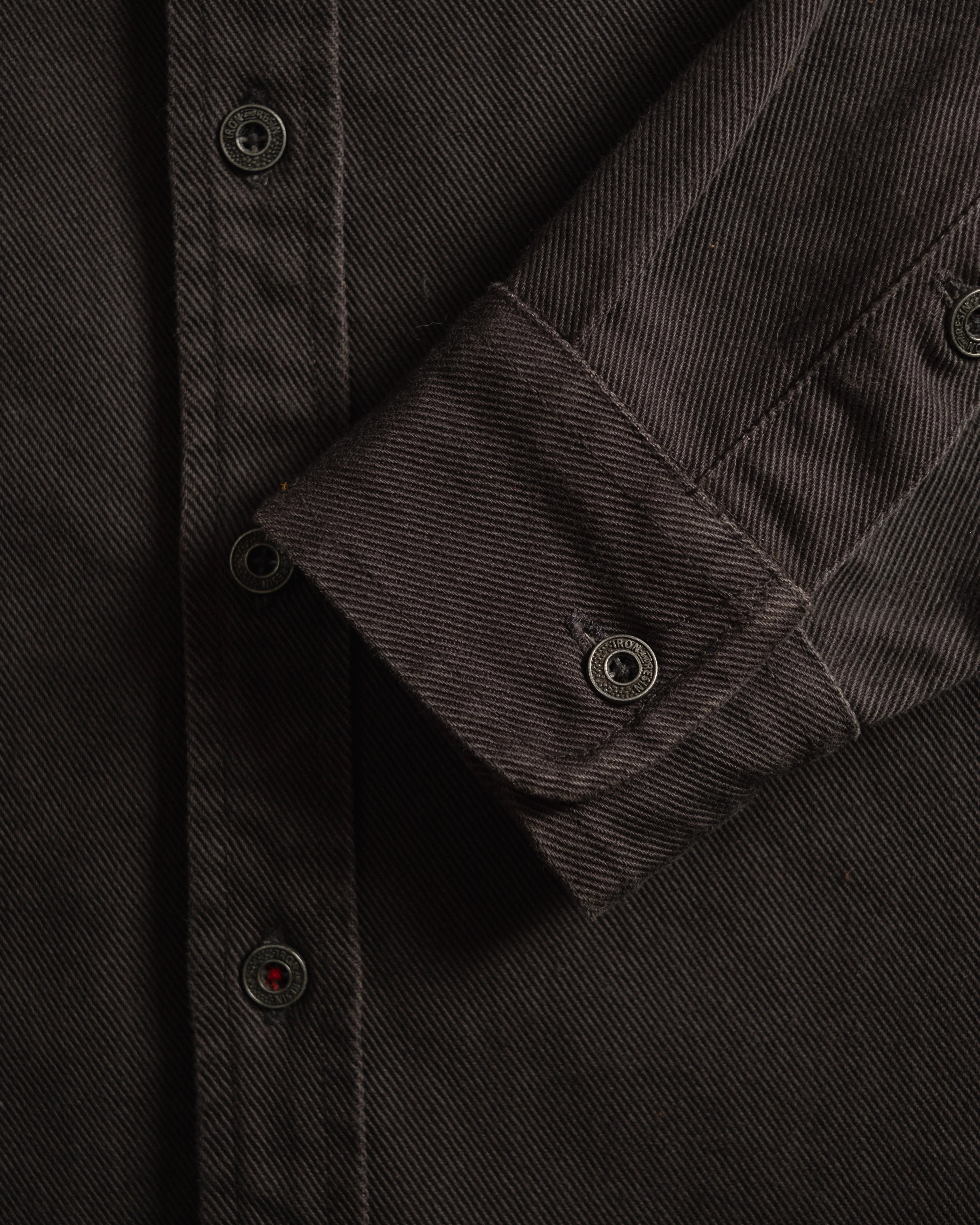 Workshop Heavy Twill Shirt - Charcoal