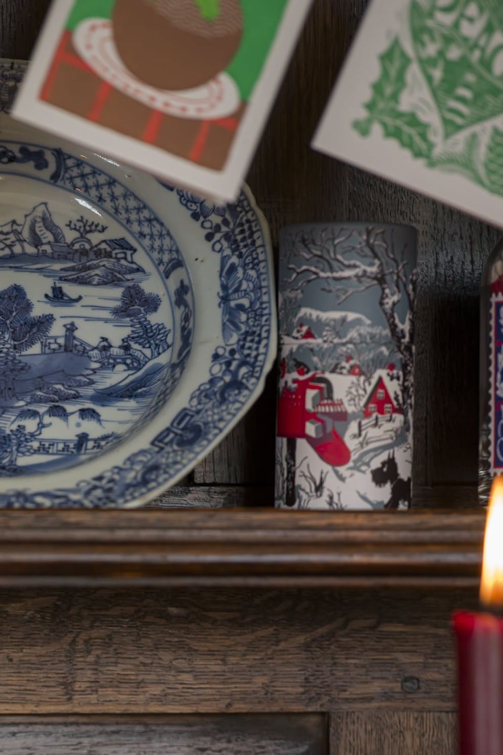 Letterbox Large Cylinders-Christmas Safety Matches