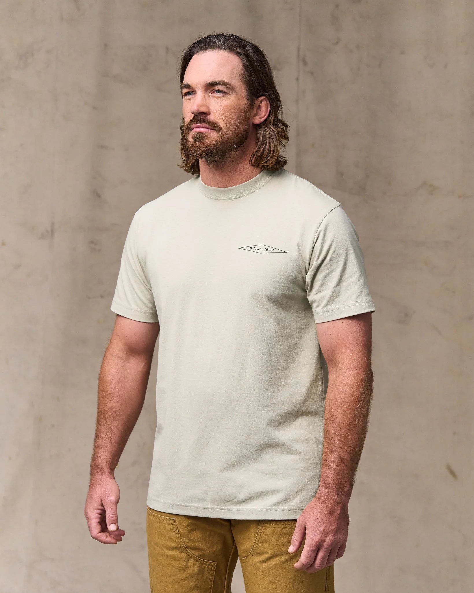 Diamond Graphic T-shirt - Gray Sky