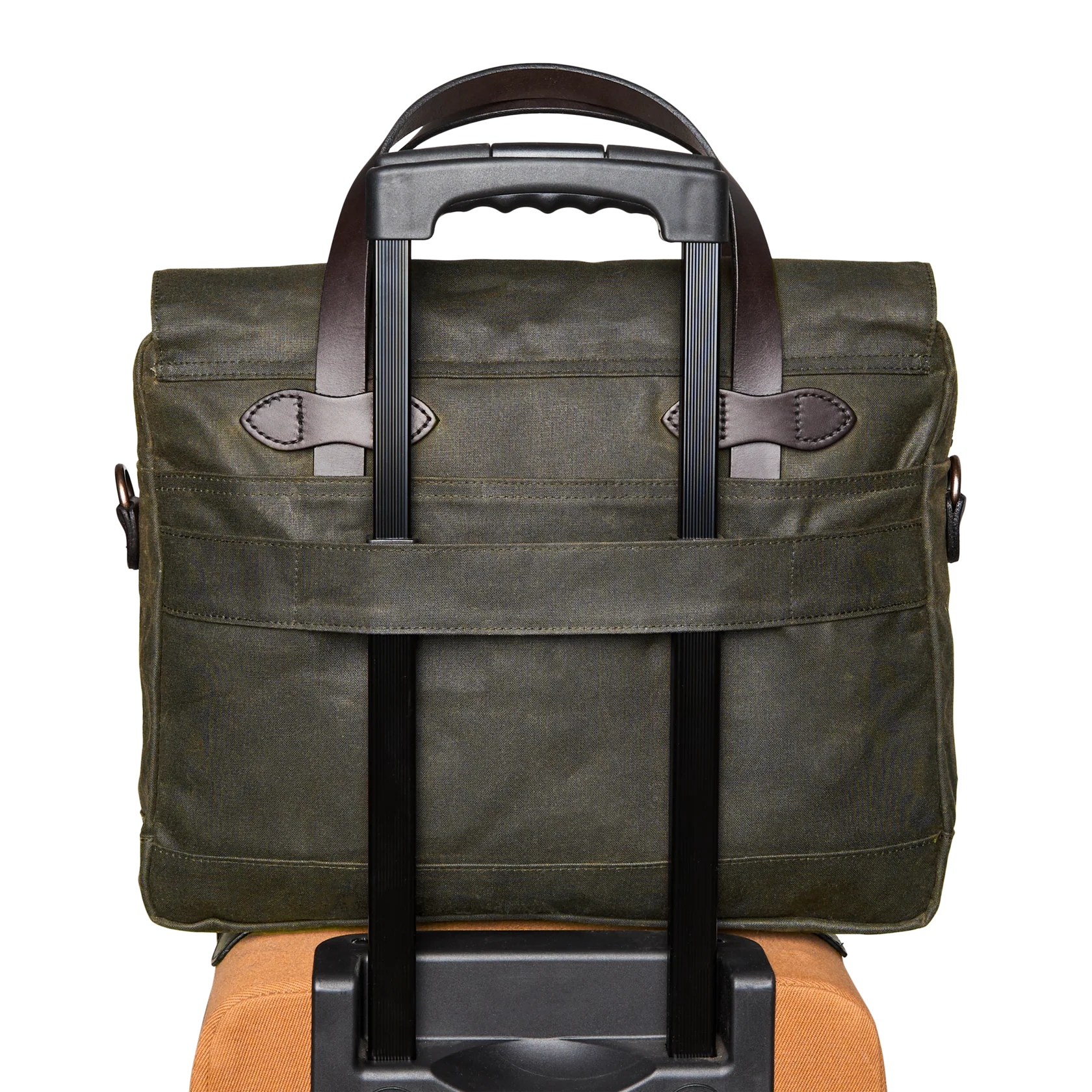 24 Hour Tin Cloth Briefcase - Otter Green