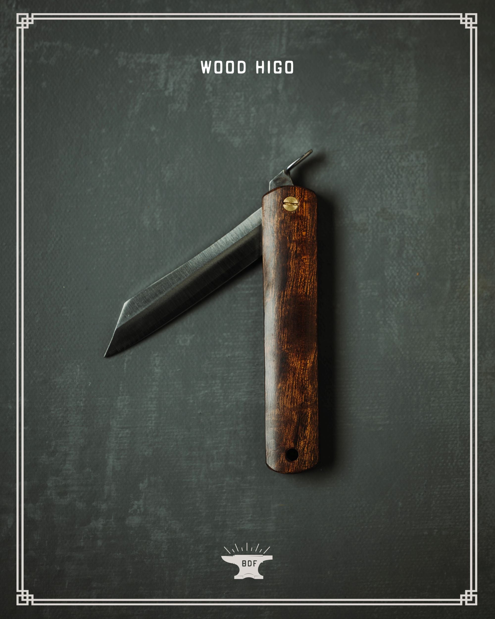 Wood Higo Knives - Sandalwood