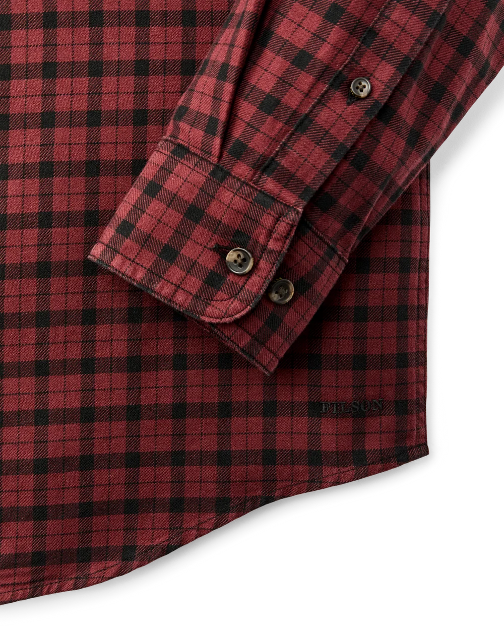 Lightweight Alaskan Guide Shirt - Port / Black Plaid