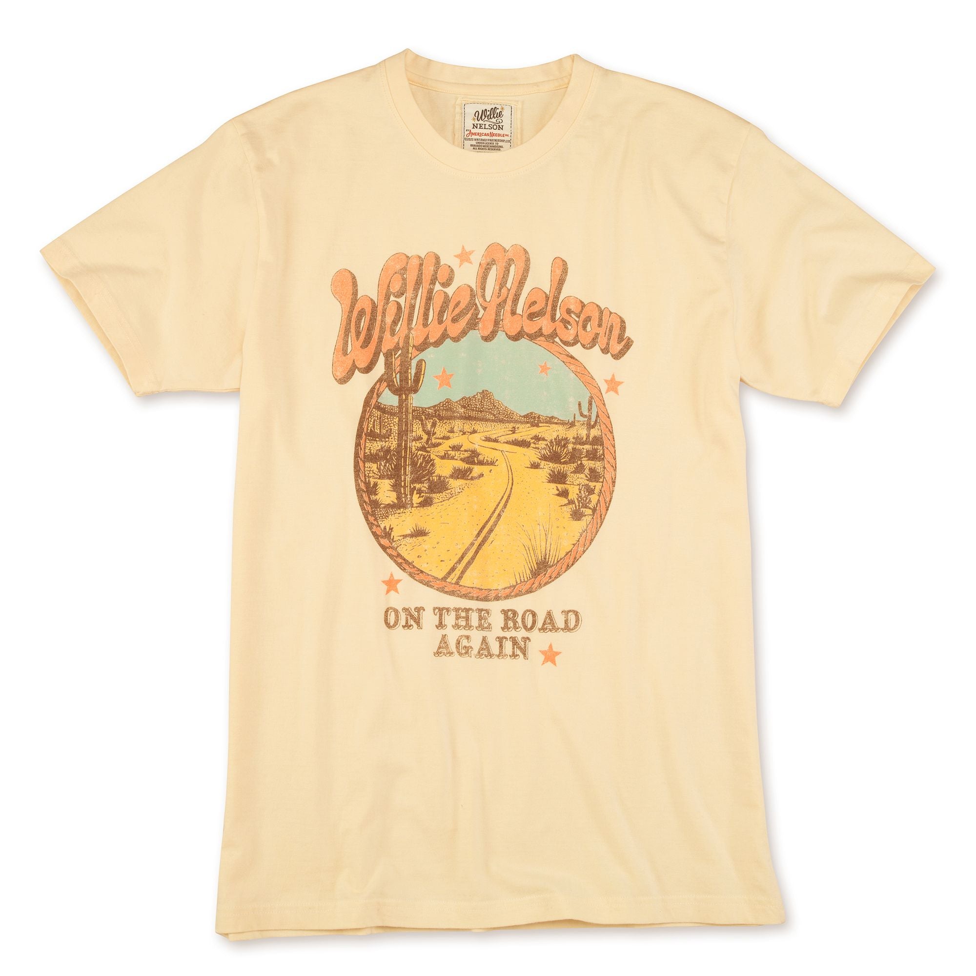 Cropped Willie Nelson Brass Tacks