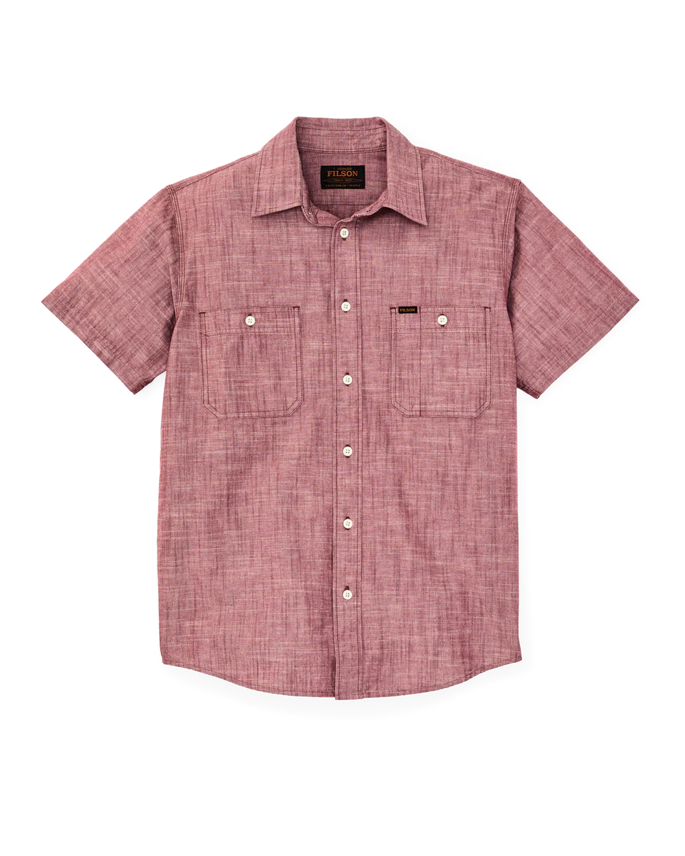 Short Sleeve Chambray Shirt - Sable