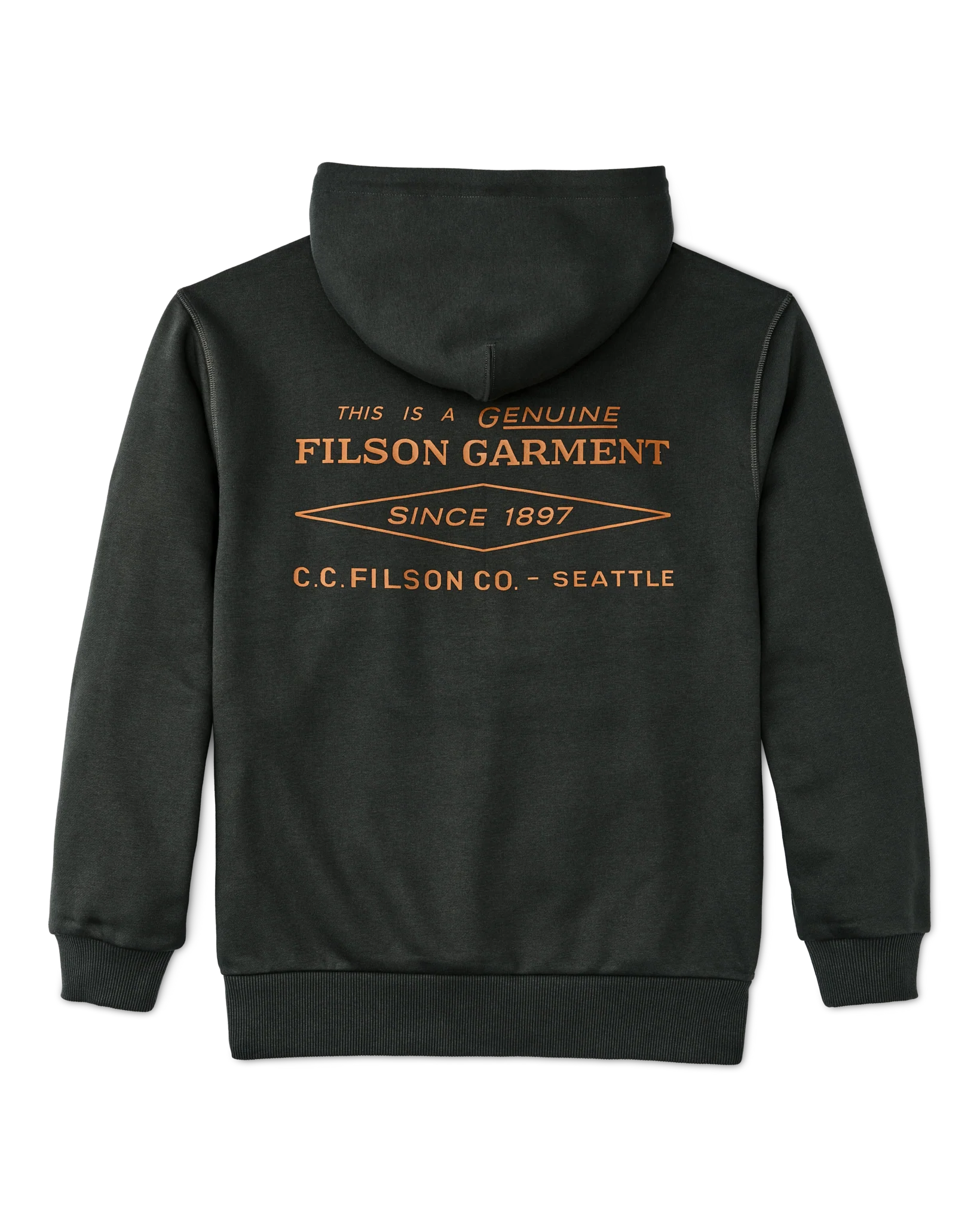 Prospector Graphic Hoodie - Peat / Diamond