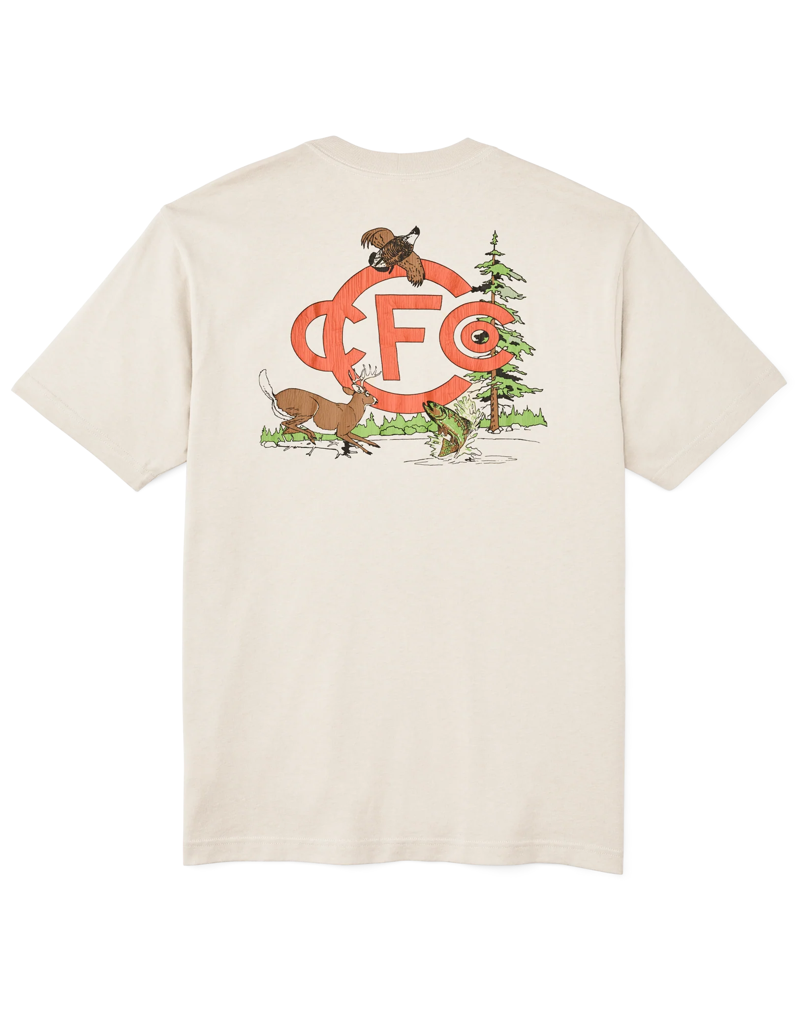 Short Sleeve Sportsman Club Graphic T-shirt (frontier)