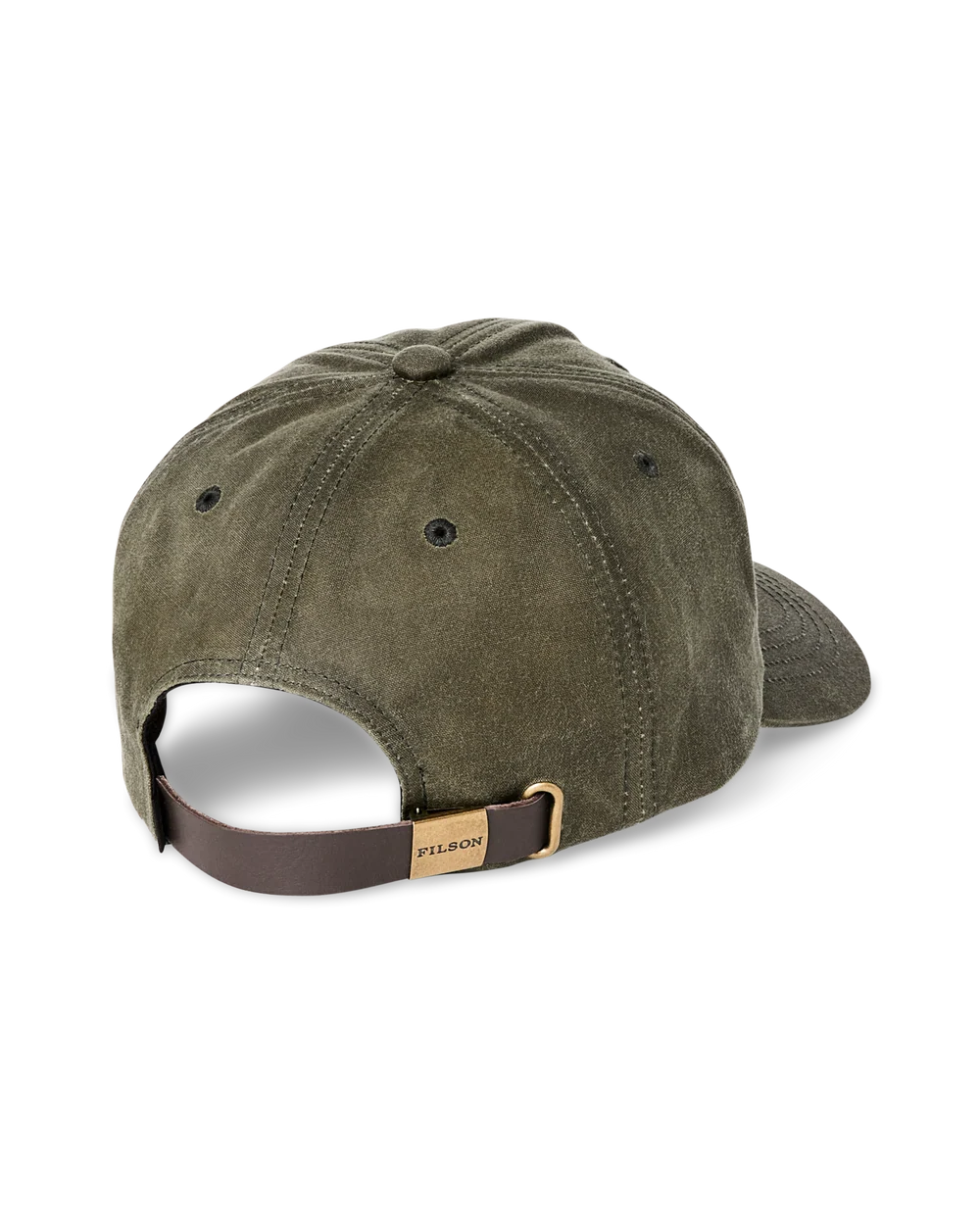 Waxed Low-profile Logger Cap - Otter Green