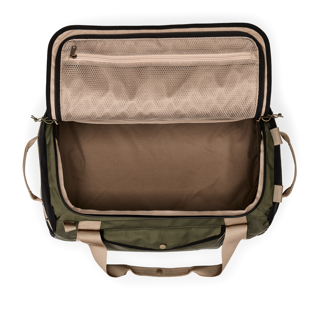 SCOUT 50L DUFFLE BAG - OLIVE / BLACK / COVERT