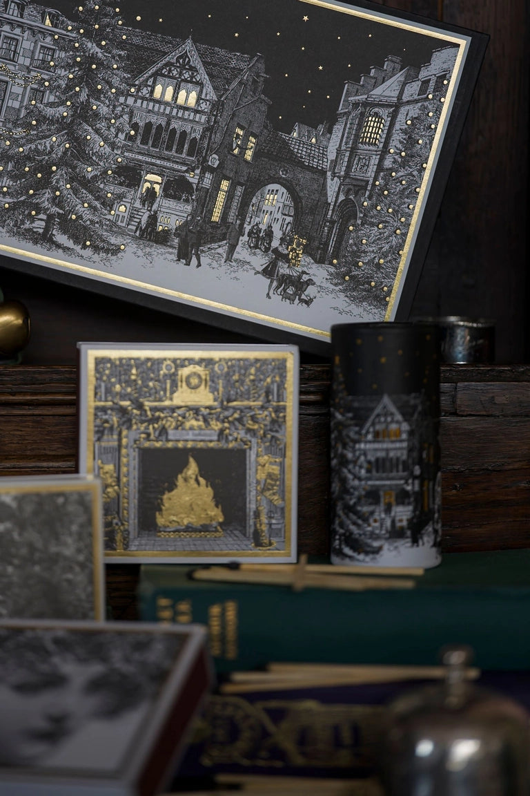 Starry Night Large Cylinders Christmas Safety Matches